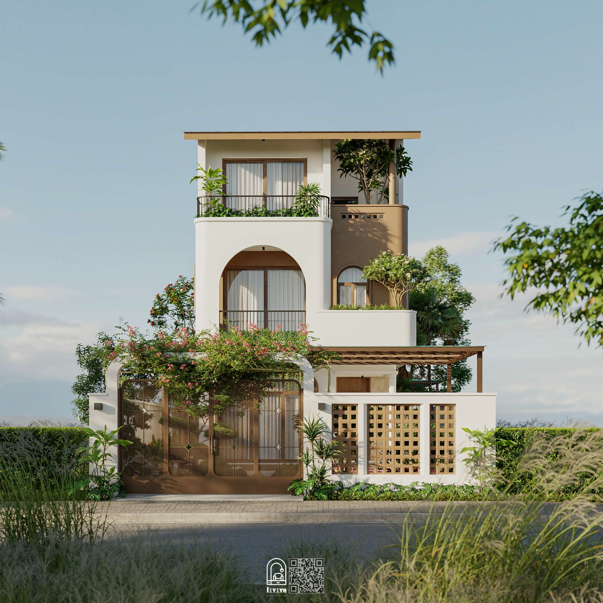 mau-nha-vuon-3-tang-mat-tien-6m