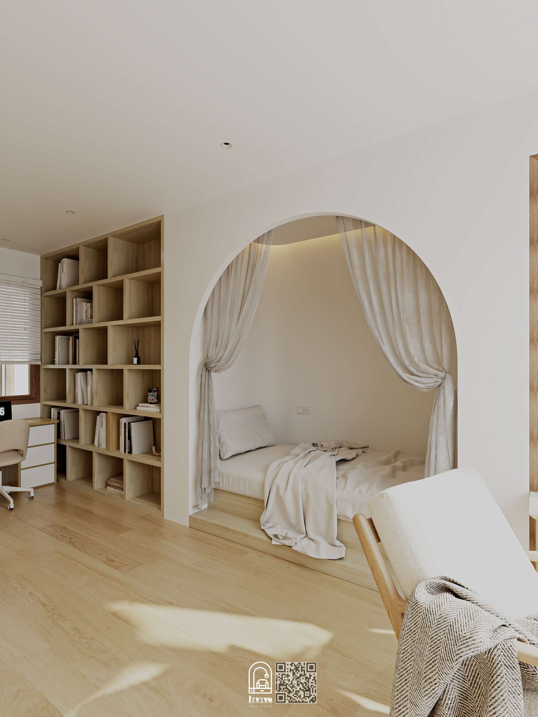 trang tri phong lam viec