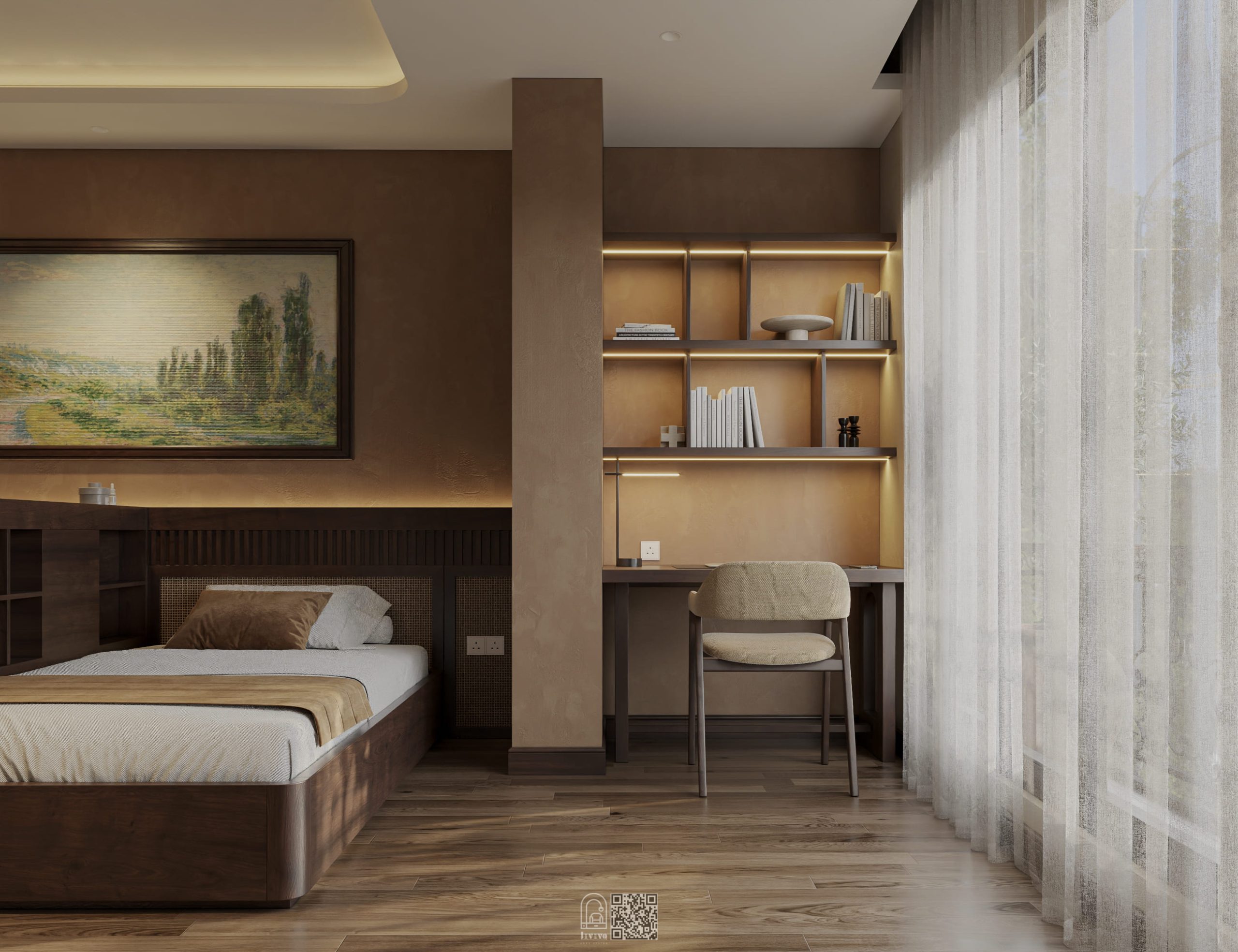 noi-that-Phong-ngu-nha-pho-asian-modern